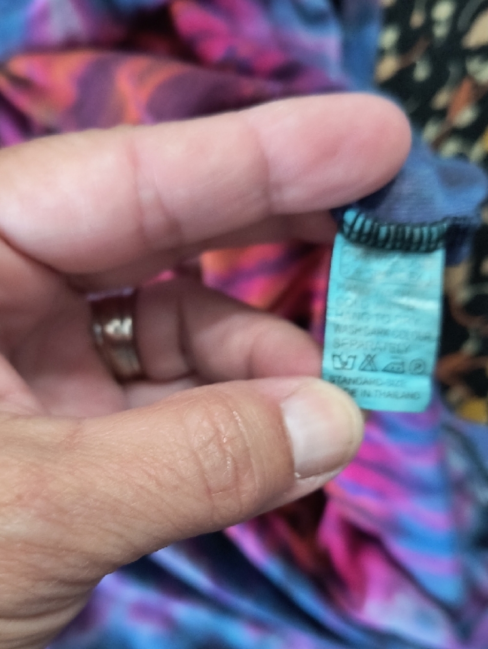 Kathmandu Purple and Pink Tie-Dye V-Neck Dress - Picture 4 of 4